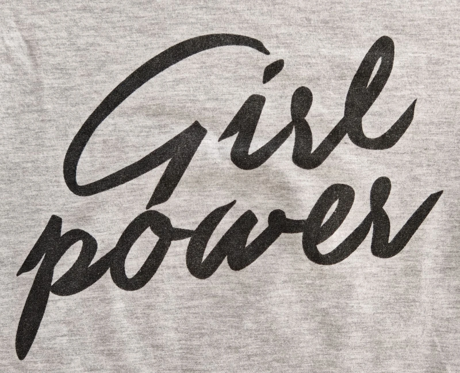 T-shirt Girl Power 11 - 12 jaar – photo 3
